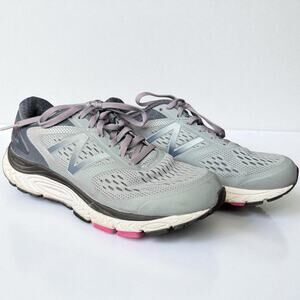 New Balance 8.5 Wide W840G04 V5 Running Shoe Gray Purple Cyclone Poisonberry